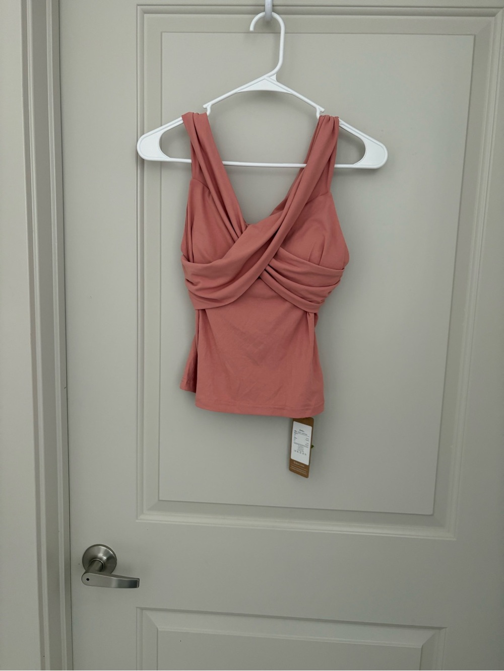 OGL Move Criss Cross Off Shoulder Airy Bra Top Size M NWT